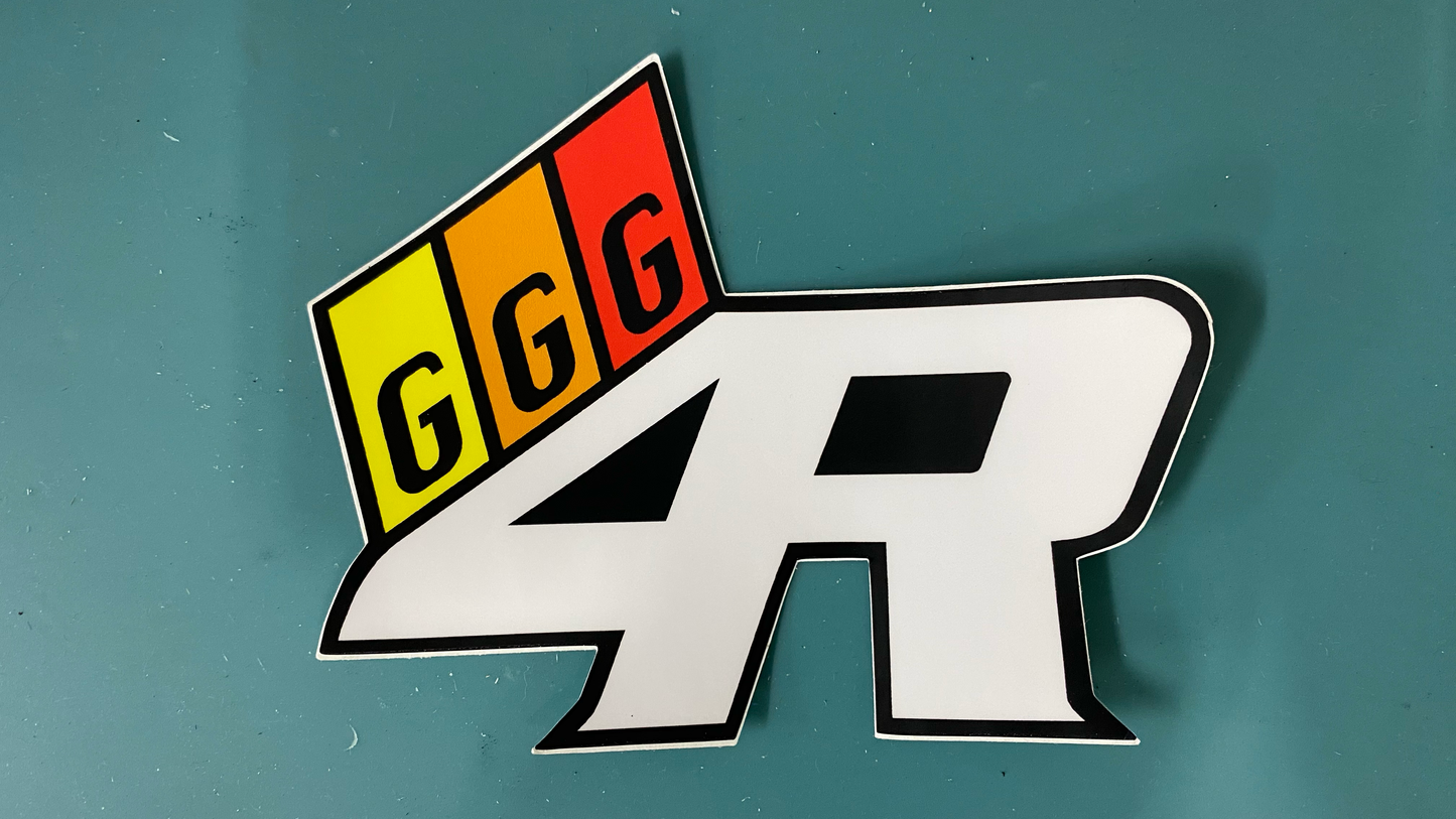 GGG4Runner Die Cut Sticker